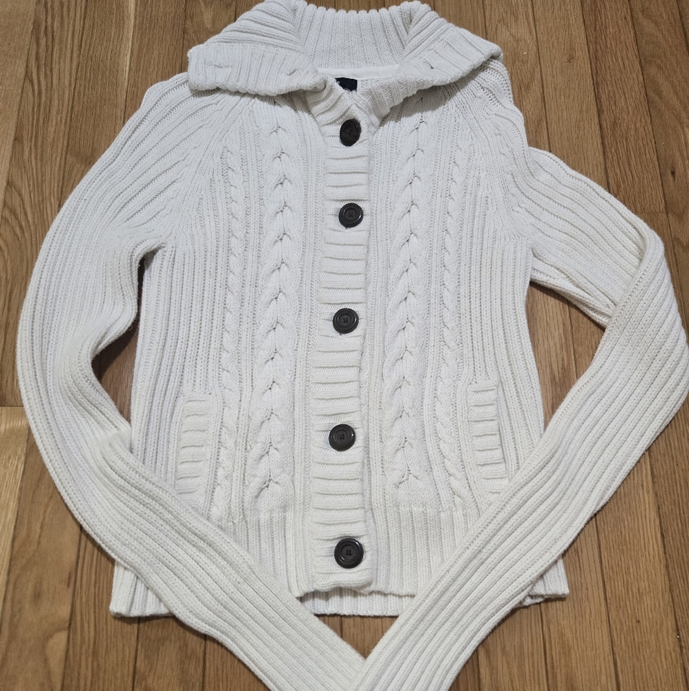 Gap vintage cardigan fisherman style size L - Picture 8 of 8